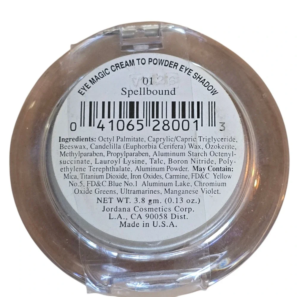 Jordana Eye Magic Cream to Powder Eye Shadow Spellbound Purple Marbled‎ Shimmer